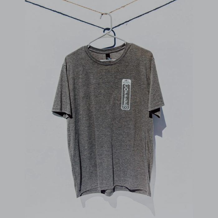 Gray Higher Ground Coffee Co. T-Shirt